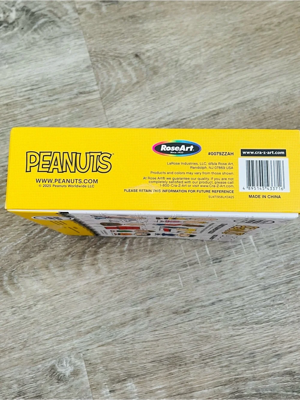 Peanuts Multi-Shaped Puzzles 500 Total Pieces – 12 Individual Character Puzzles